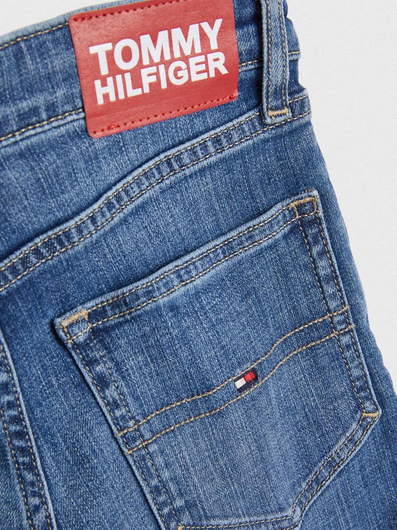 Fiú Tommy Hilfiger Slim Farmer Nadrág Kék | HU 2132CTV